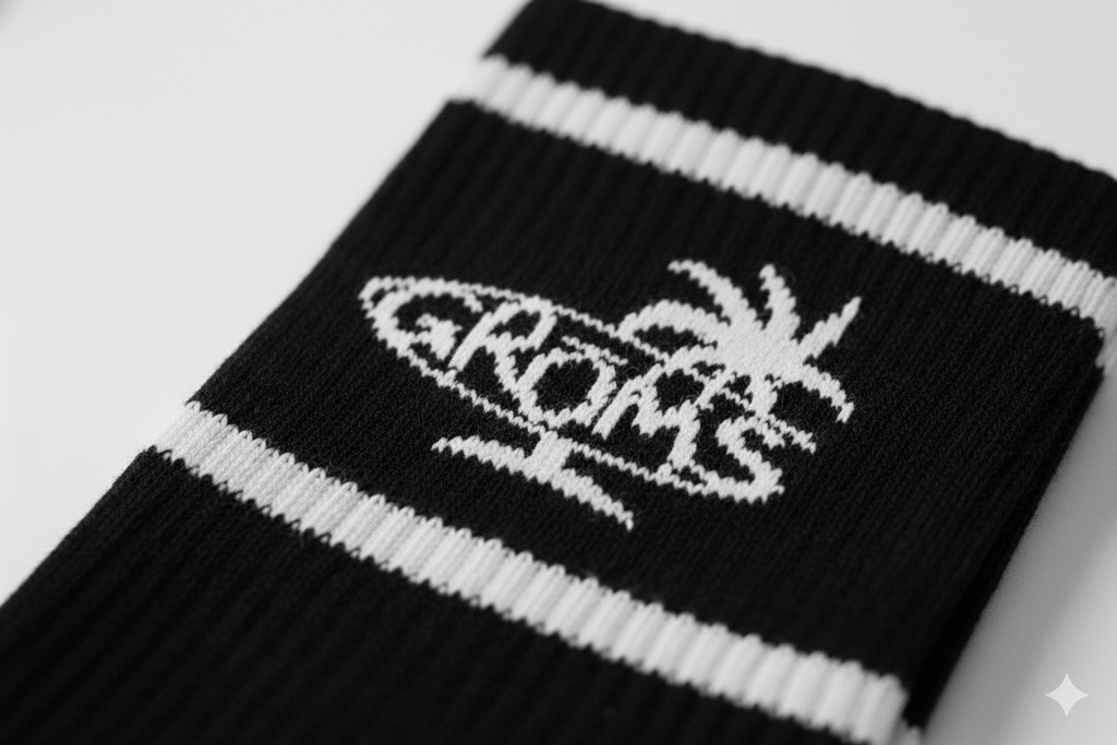 Mens Groms Socks Black