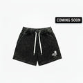 Ladies Washed Shorts - Black